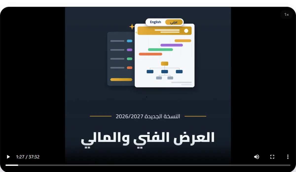 الفيديو الإرشادي